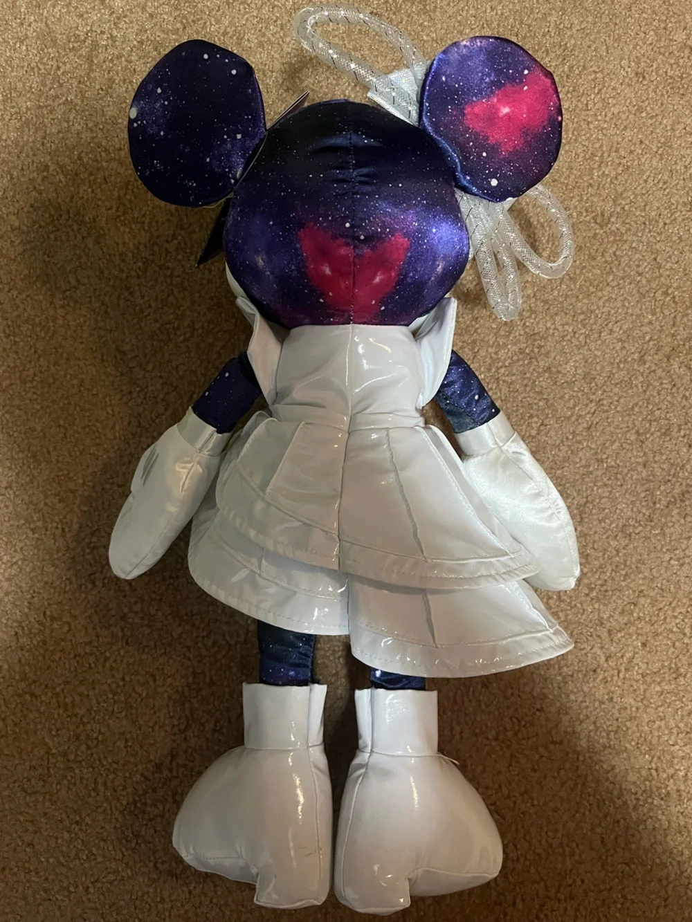 The Main Attraction Disney Minnie Mouse Space Mountain Plush 🤍💜🤍
